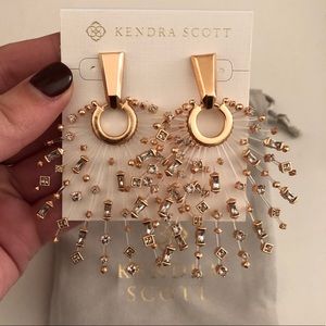 Kendra Scott Rose Gold Fabia Earring